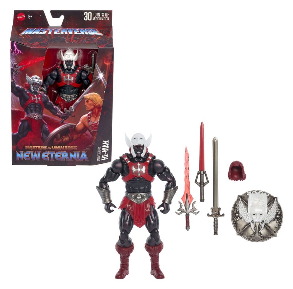 Masters of the Universe: New Eternia Masterverse Action Figure Anti-Eternia He-Man 18 cm - MangaShop.ro