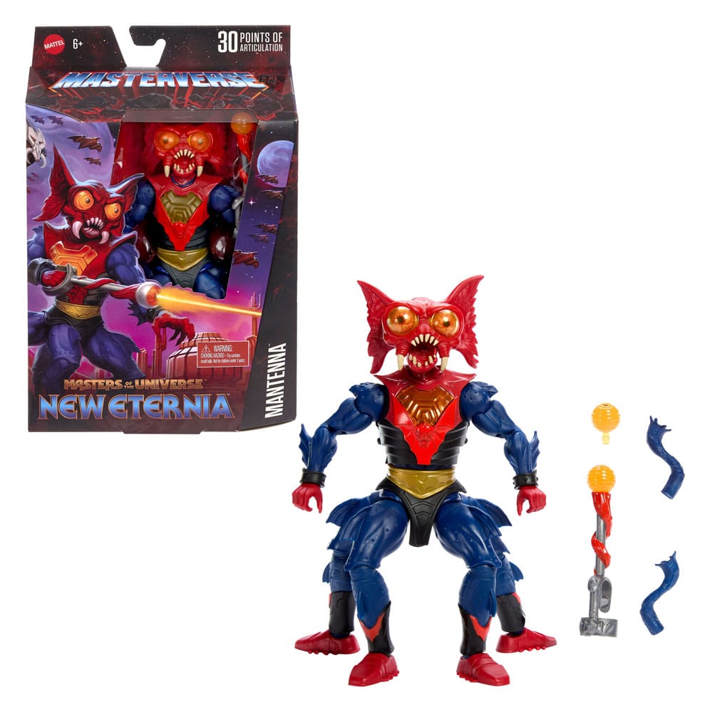Masters of the Universe: New Eternia Masterverse Action Figure Mantenna 18 cm - MangaShop.ro