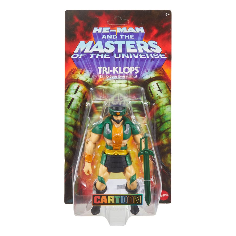 Masters of the Universe Origins Action Figure Cartoon Collection: Tri-Klops 14 cm - MangaShop.ro