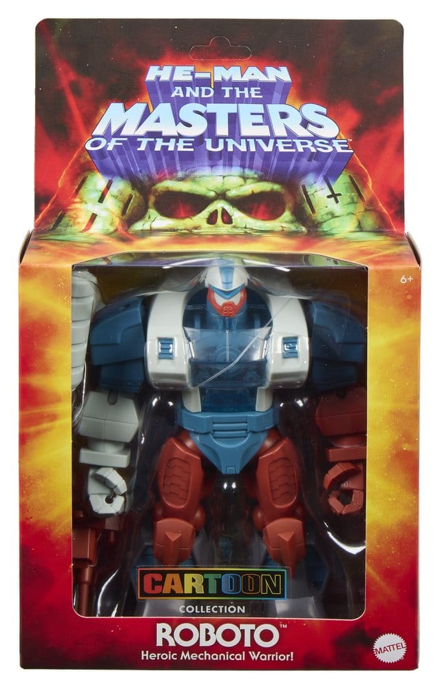 Masters of the Universe Origins Deluxe Action Figure Cartoon Collection: Roboto 14 cm - MangaShop.ro