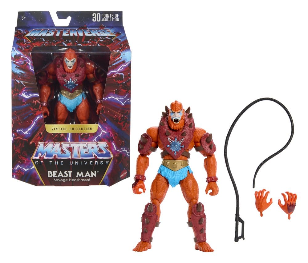 Masters of the Universe Masterverse Action Figure Vintage Collection: Beast Man 18 cm - MangaShop.ro