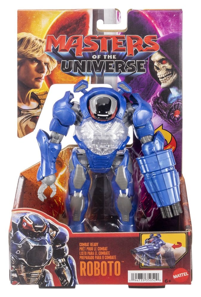 Masters of the Universe 2026 Movie Feature Action Figure Combat Ready Roboto 14 cm - MangaShop.ro