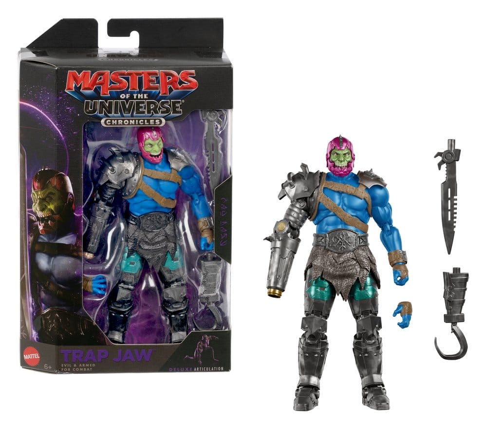 Masters of the Universe 2026 Movie Chronicles Action Figure Trap-Jaw 18 cm - MangaShop.ro