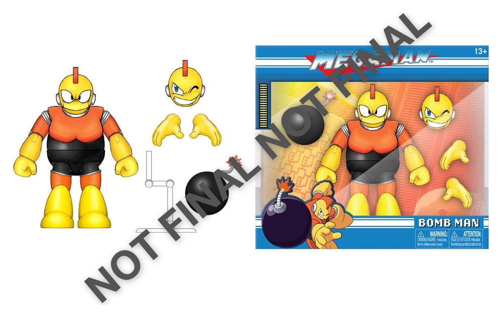 Mega Man Action Figure Bomb Man 13 cm - MangaShop.ro