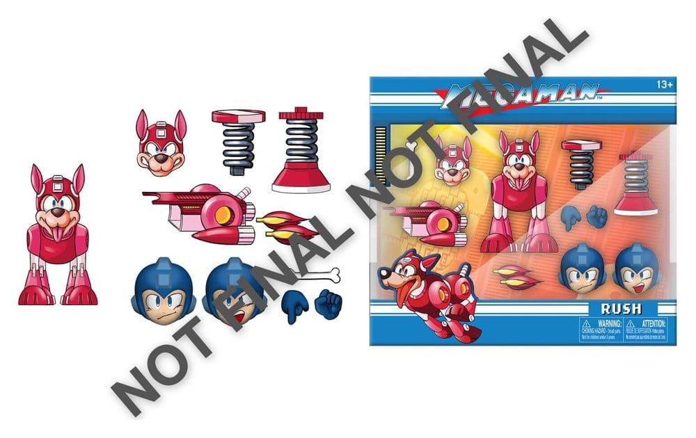 Mega Man Action Figure Rush 7 cm - MangaShop.ro