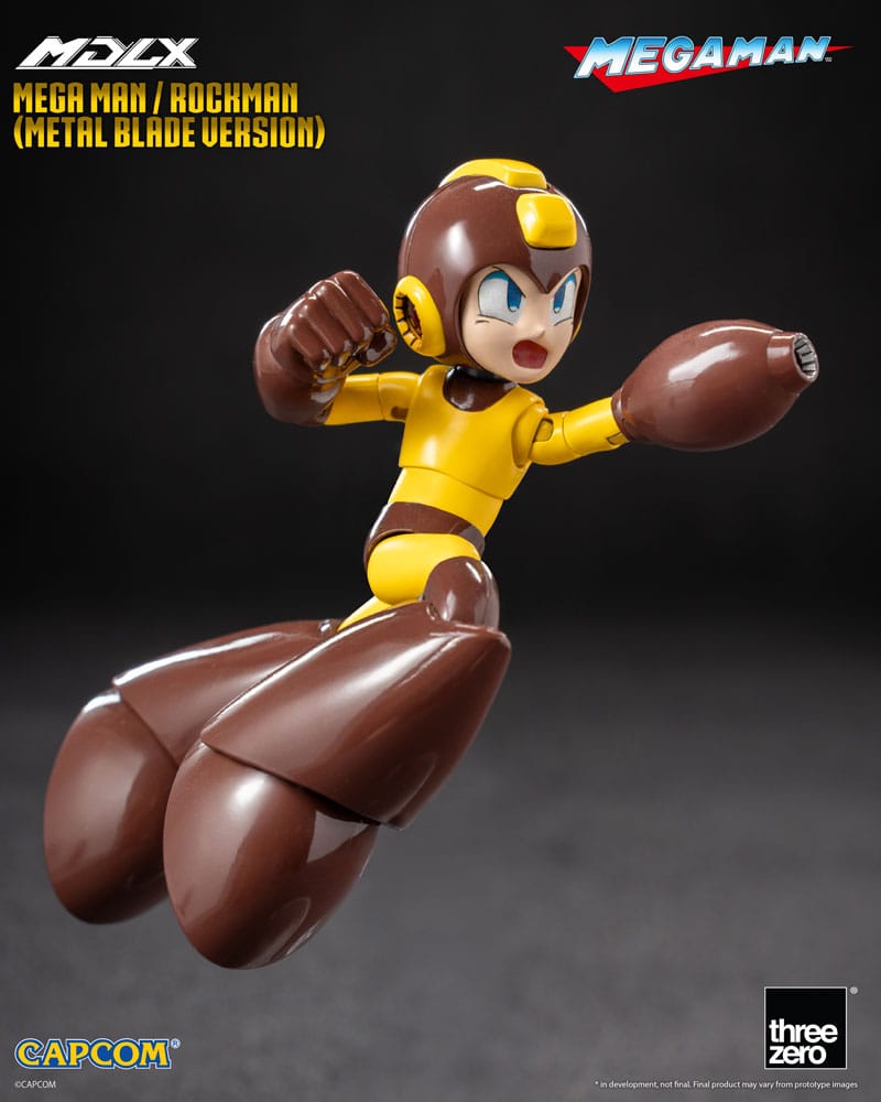Mega Man MDLX Action Figure Mega Man / Rockman (Metal Blade Version) 10 cm - MangaShop.ro