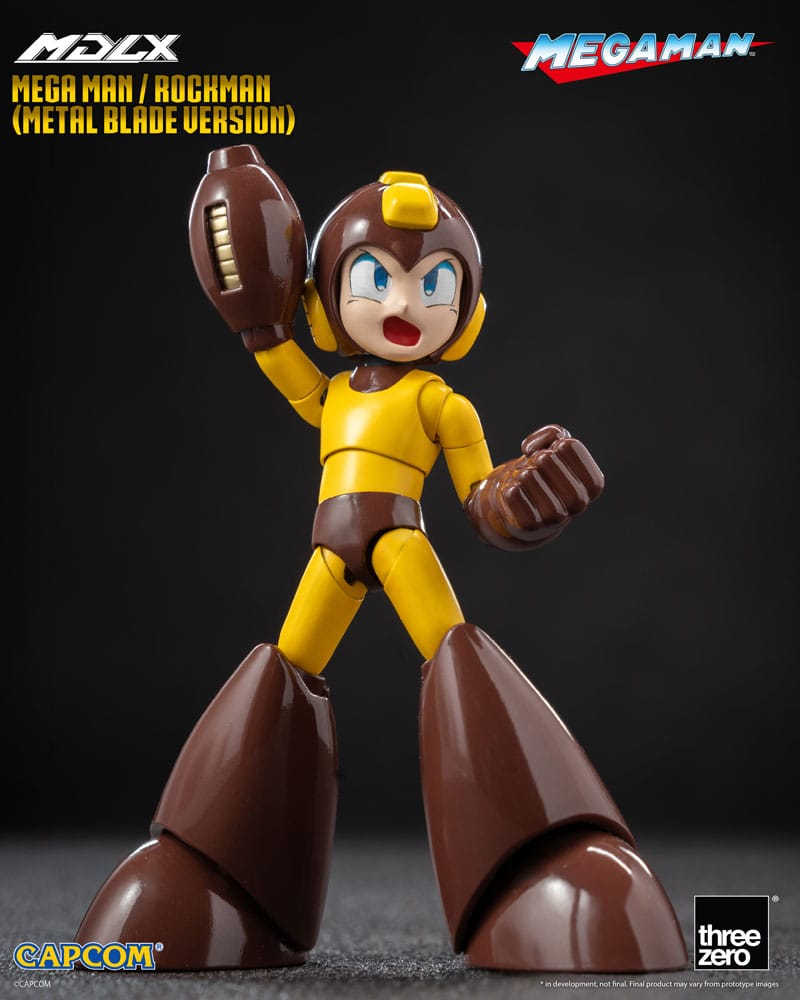 Mega Man MDLX Action Figure Mega Man / Rockman (Metal Blade Version) 10 cm - MangaShop.ro