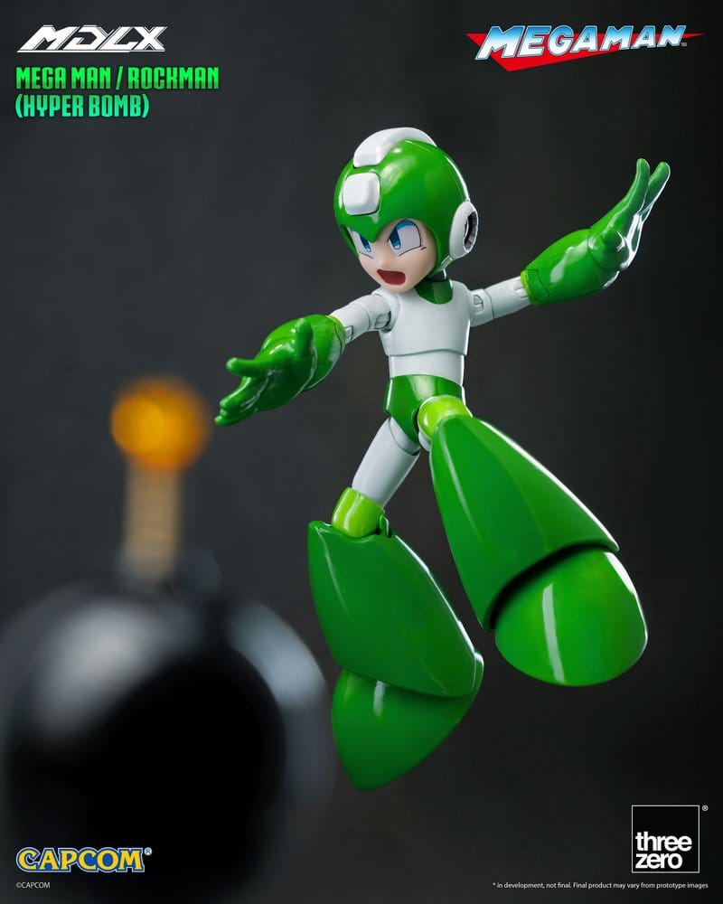 Mega Man MDLX Action Figure Mega Man / Rockman (Hyper Bomb) 10 cm - MangaShop.ro