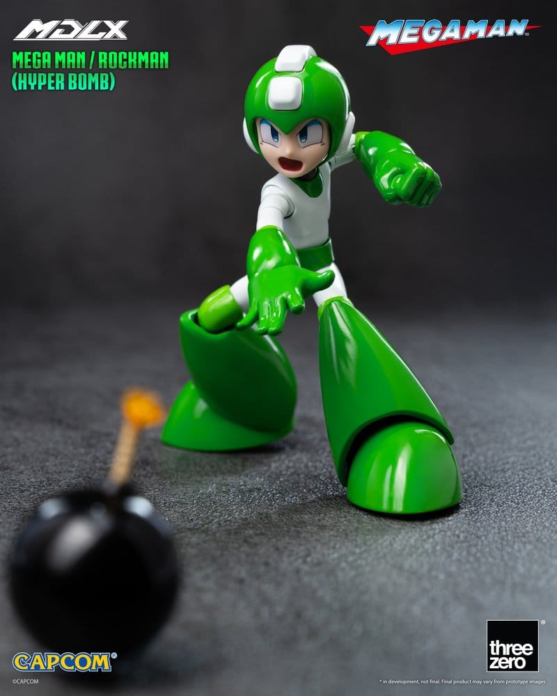 Mega Man MDLX Action Figure Mega Man / Rockman (Hyper Bomb) 10 cm - MangaShop.ro