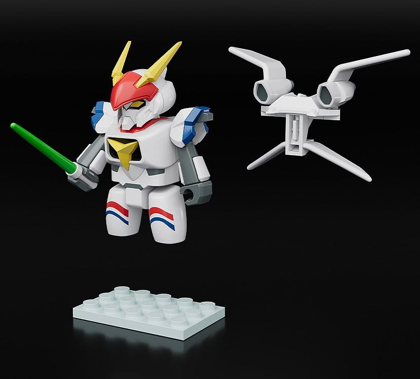 Metal Armor Dragonar Brickroid Action Figure Dragonar-1 (Opening Ver.) & Carrier Set 5 cm - MangaShop.ro