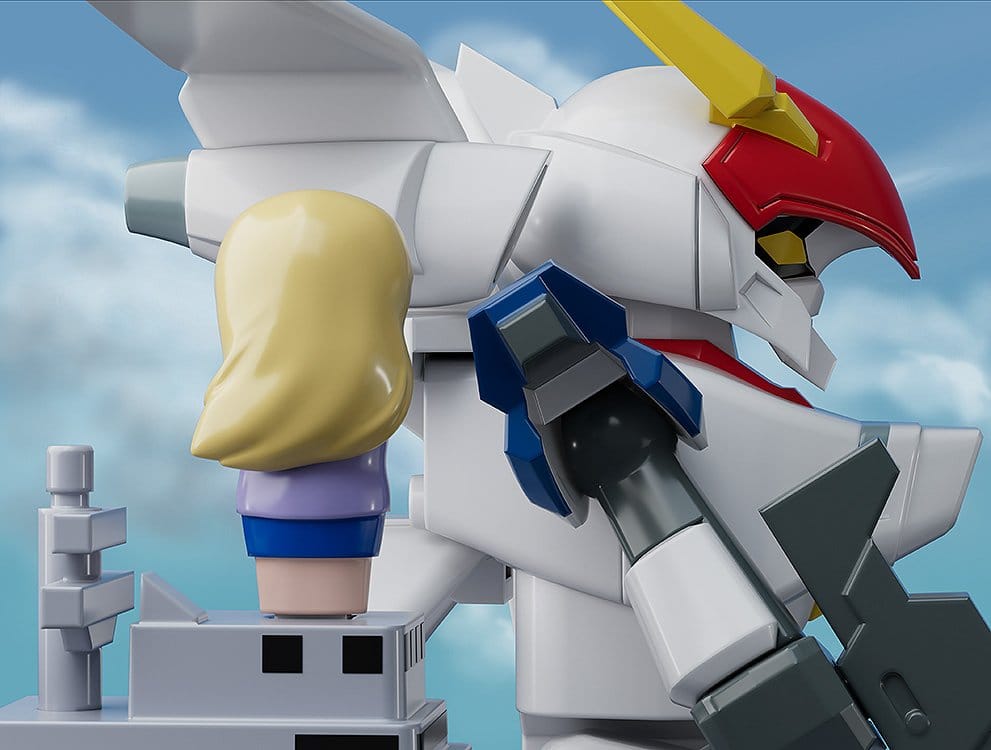Metal Armor Dragonar Brickroid Action Figure Dragonar-1 (Opening Ver.) & Carrier Set 5 cm - MangaShop.ro