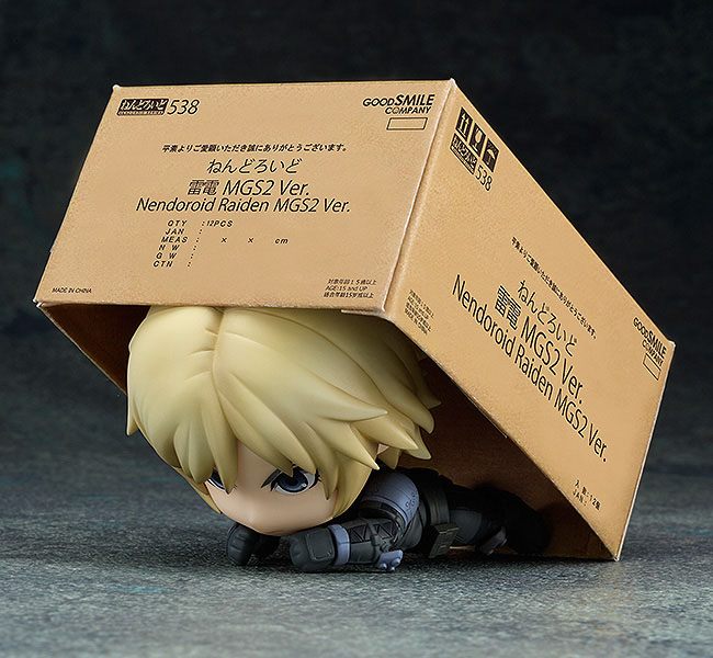 Metal Gear Solid Nendoroid Action Figure Raiden MGS2 Ver. (re-run) 10 cm - MangaShop.ro