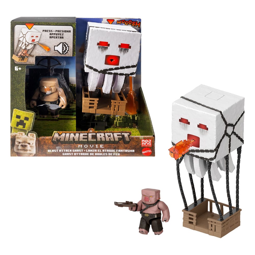 A Minecraft Movie Action Figure Blast Attack Ghast 25 cm - MangaShop.ro