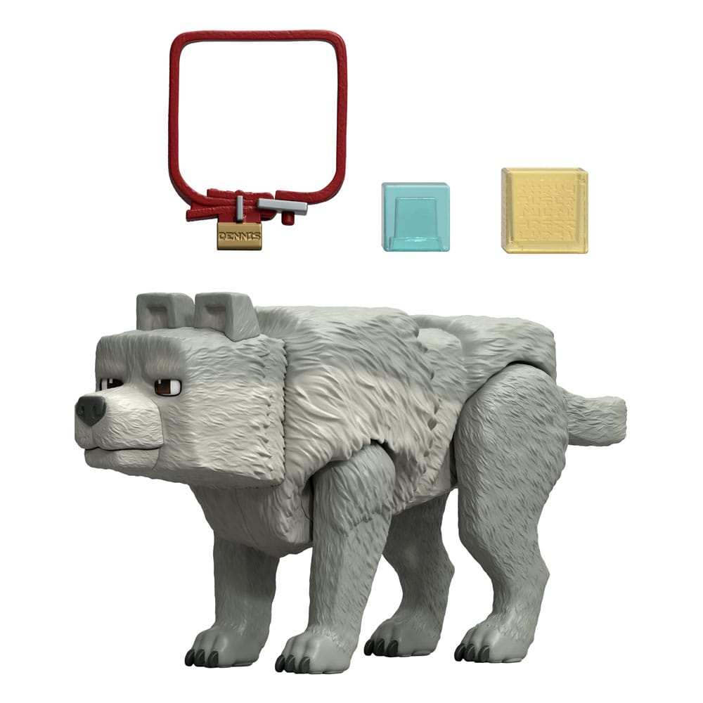 A Minecraft Movie Action Figure Dennis the Wolf 10 cm - MangaShop.ro
