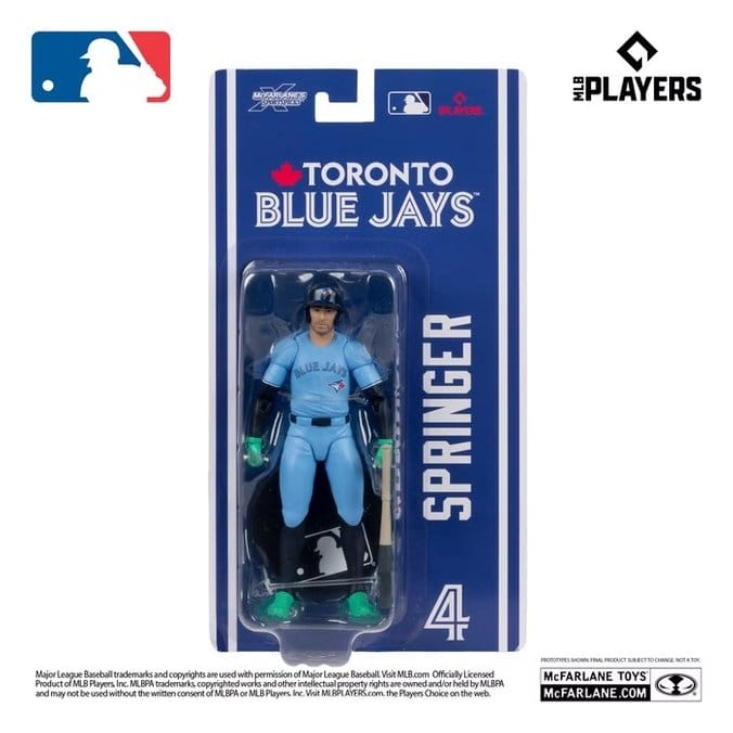 MLB McFarlane SportsPicks Action Figure George Springer (Toronto Blue Jays) 15 cm - MangaShop.ro