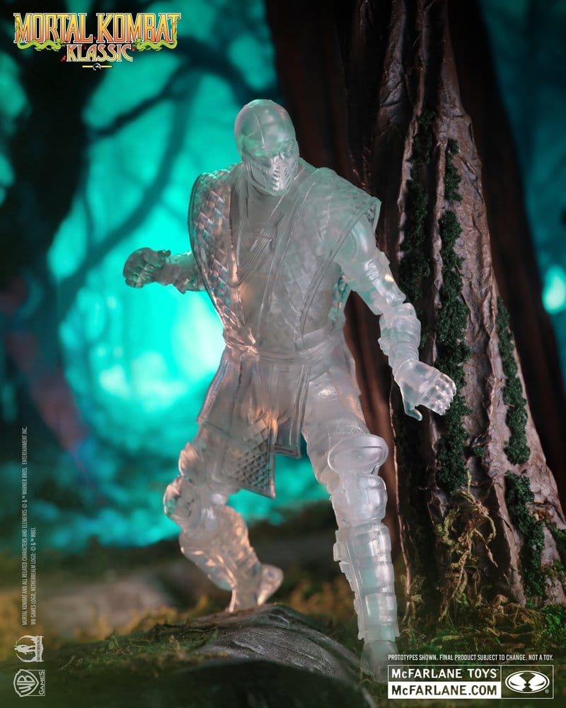 Mortal Kombat Klassic Action Figure Reptile (Invisible) 18 cm - MangaShop.ro