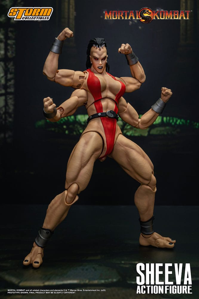 Mortal Kombat Action Figure 1/12 Sheeva 18 cm - MangaShop.ro