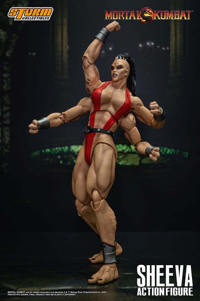 Mortal Kombat Action Figure 1/12 Sheeva 18 cm - MangaShop.ro