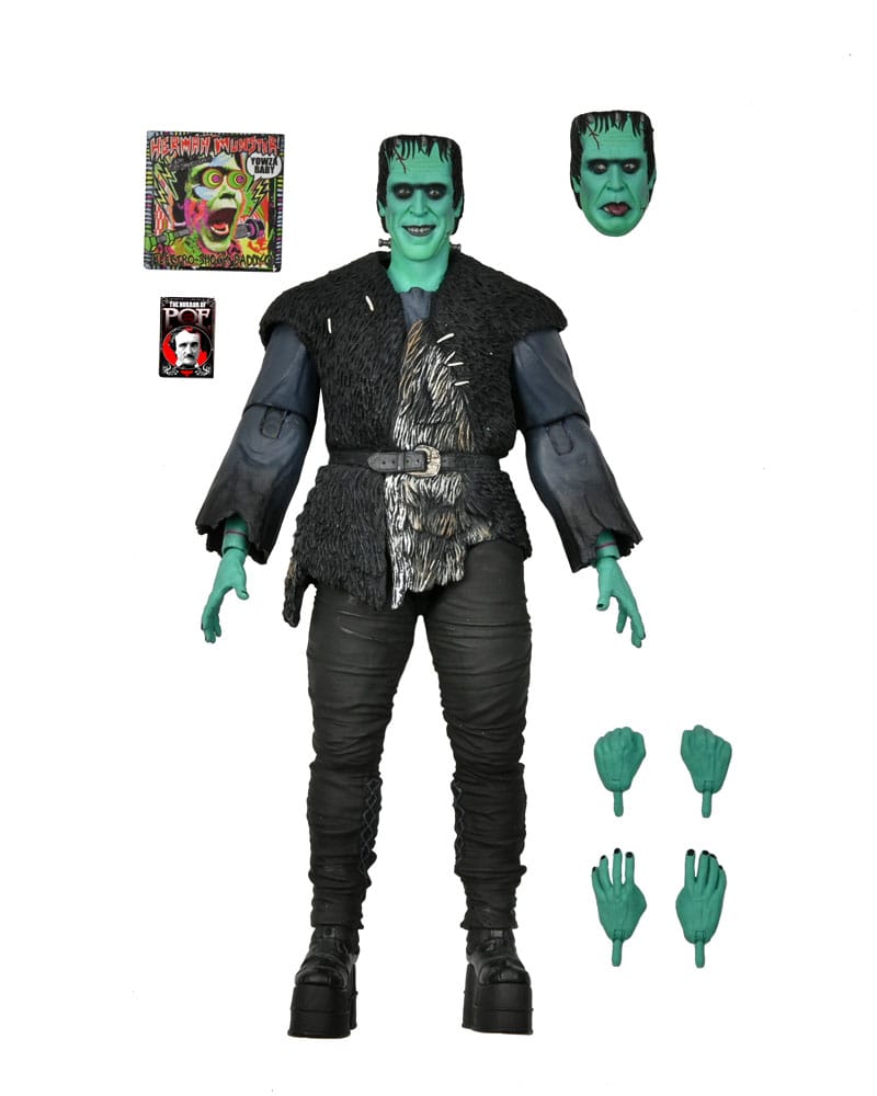 Rob Zombie's The Munsters Action Figure Ultimate Herman Munster 18 cm - MangaShop.ro