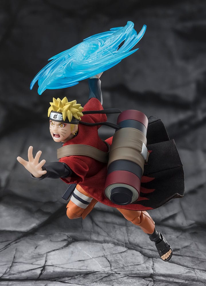 Naruto Shippuden S.H. Figuarts Action Figure Naruto Uzumaki (Sage Mode) - Savior of Konoha 15 cm - MangaShop.ro