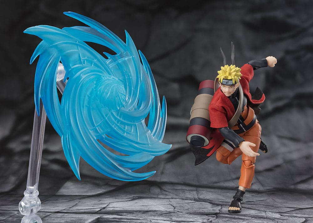 Naruto Shippuden S.H. Figuarts Action Figure Naruto Uzumaki (Sage Mode) - Savior of Konoha 15 cm - MangaShop.ro