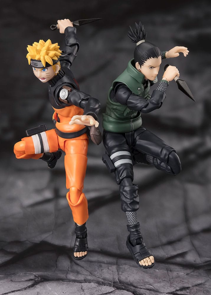 Naruto Shippuden S.H. Figuarts Action Figure Shikamura Nara Brilliant Strategist 15 cm - MangaShop.ro