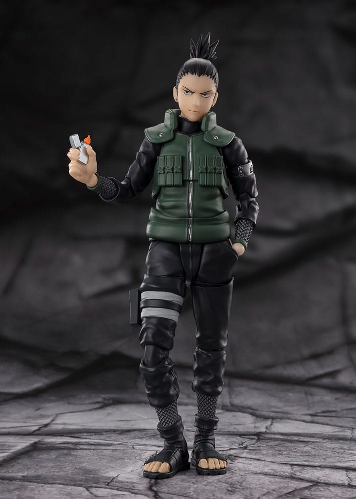 Naruto Shippuden S.H. Figuarts Action Figure Shikamura Nara Brilliant Strategist 15 cm - MangaShop.ro