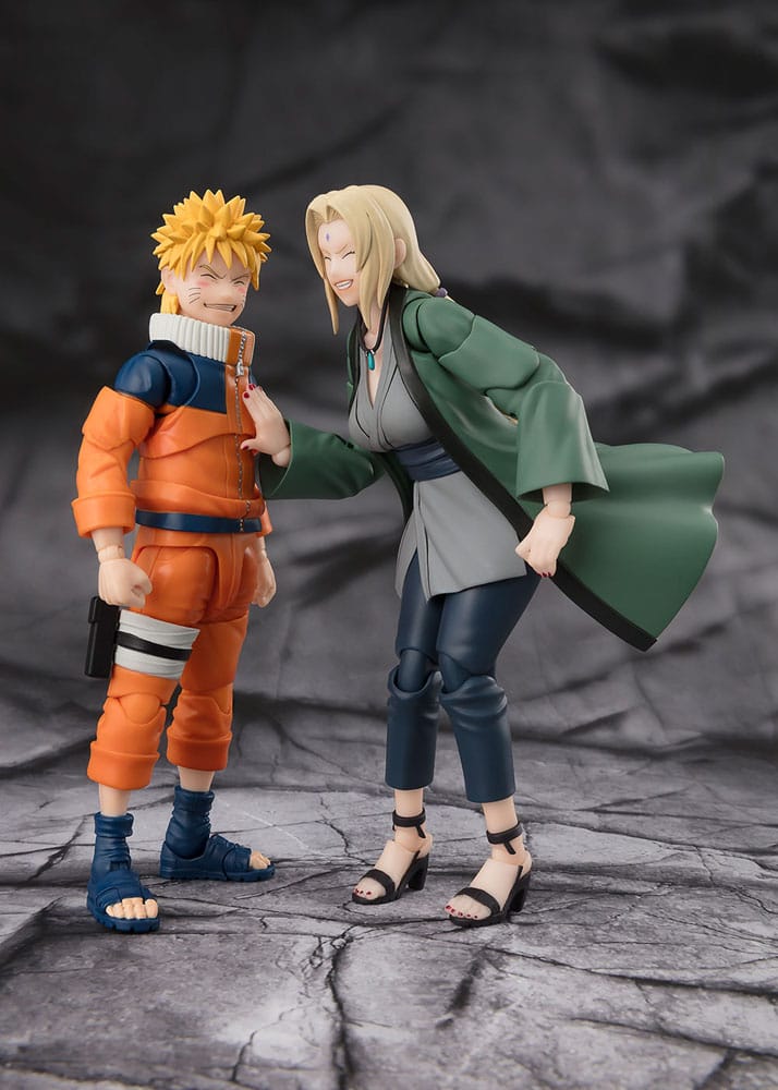 Naruto S.H.Figuarts Action Figure Tsunade The legendary Medical Ninja 14 cm - MangaShop.ro