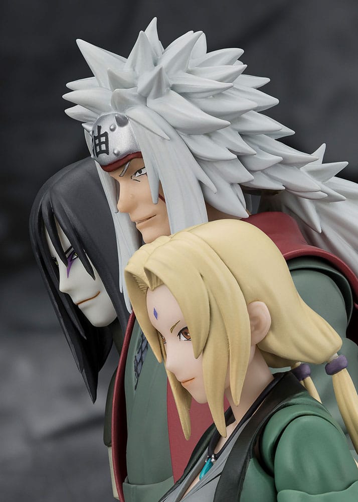 Naruto S.H.Figuarts Action Figure Jiraiya Hidden Leaf Heroic Master Sage (Sage Mode Set) 17 cm - MangaShop.ro