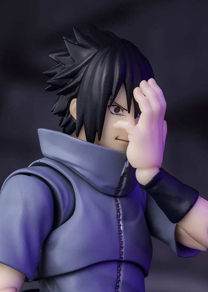Naruto S.H.Figuarts Action Figure Sasuke Uchiha Solitary Shinobi 15 cm - MangaShop.ro