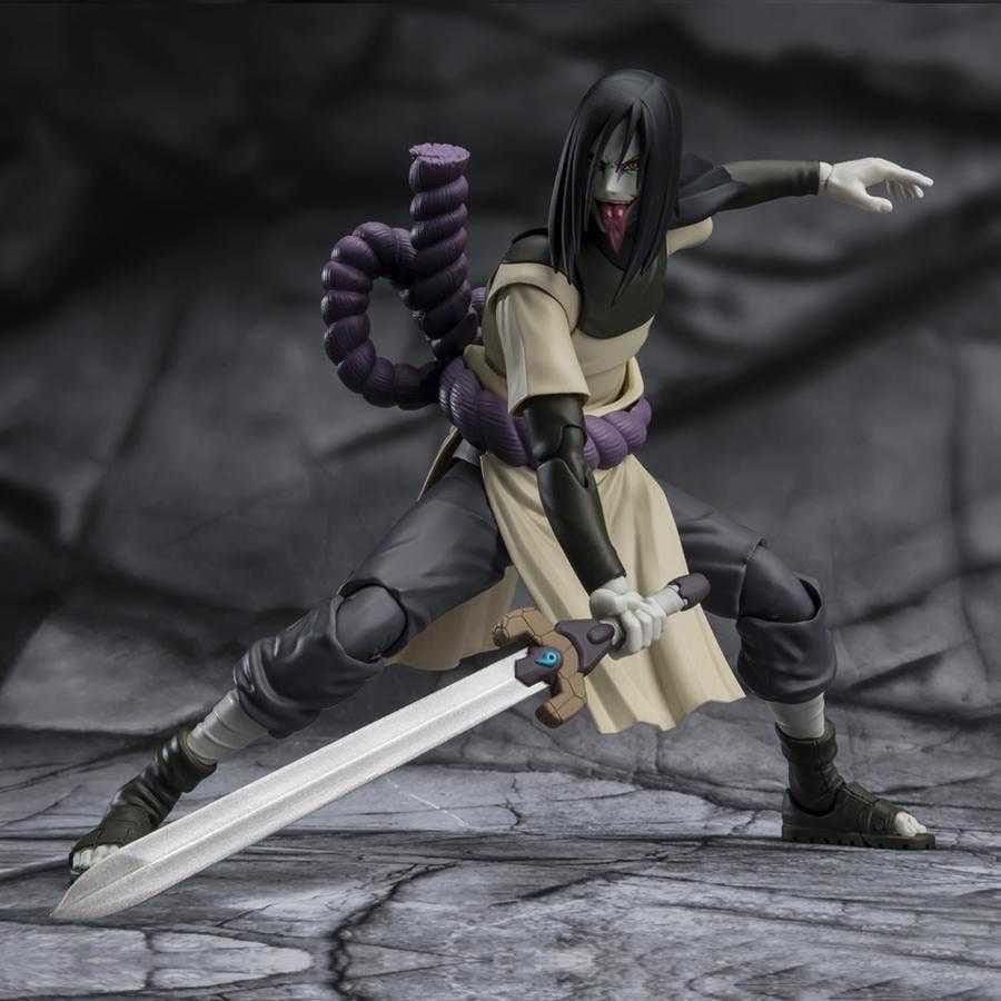 Naruto S.H.Figuarts Action Figure Orochimaru - Seeker of Immortality Reissue 15 cm - MangaShop.ro