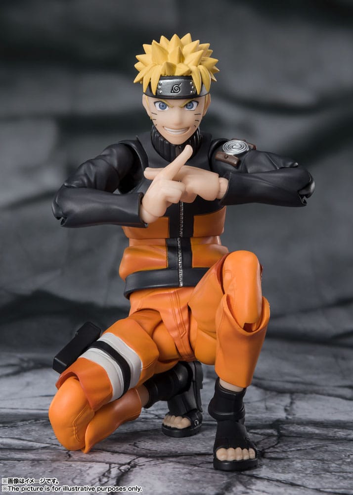 Naruto S.H.Figuarts Action Figure Naruto Uzomaki The Jinchuriki entrusted with Hope 15 cm - MangaShop.ro
