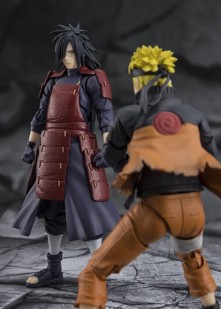 Naruto Shippuden S.H.Figuarts Action Figure Madara Uchiha Legend of Darkness 17 cm - MangaShop.ro
