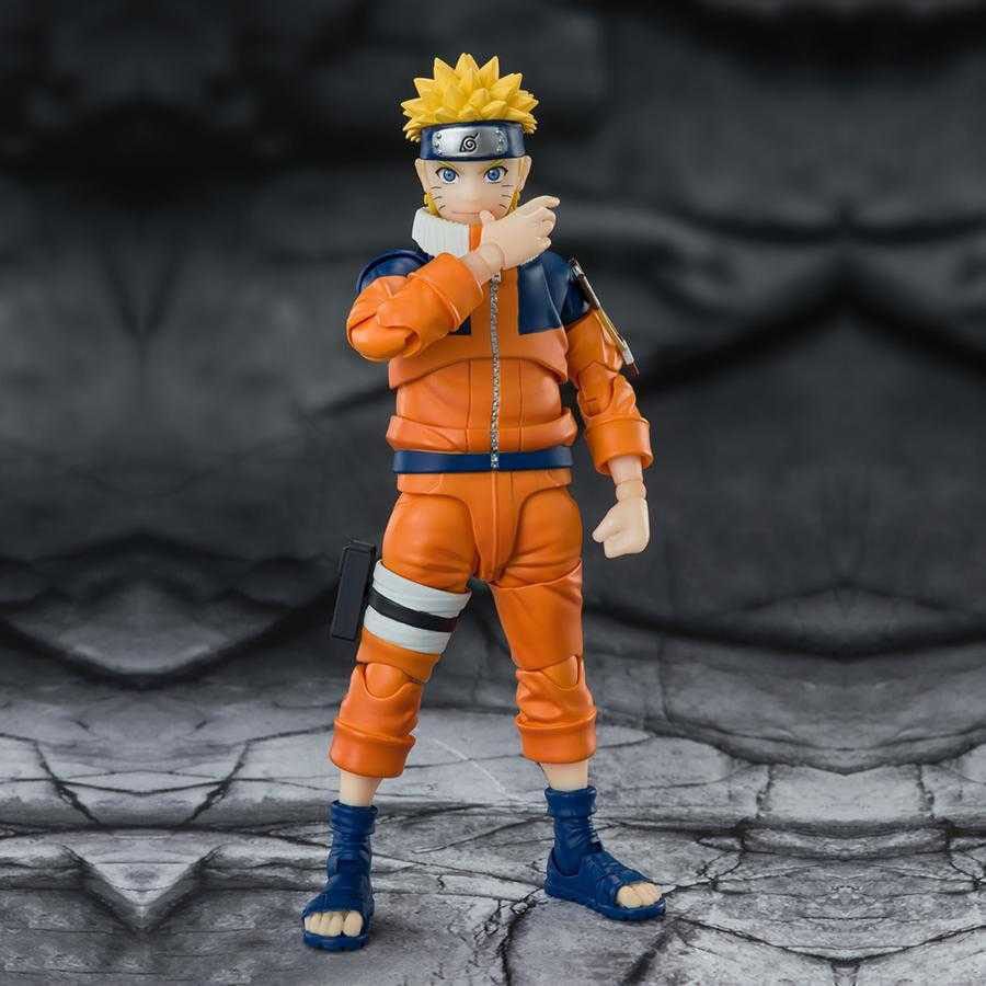 Naruto S.H.Figuarts Action Figure Naruto Uzumaki The No.1 Most Unpredictable Ninja Reissue 15 cm - MangaShop.ro