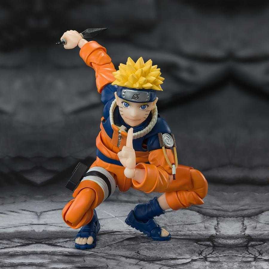 Naruto S.H.Figuarts Action Figure Naruto Uzumaki The No.1 Most Unpredictable Ninja Reissue 15 cm - MangaShop.ro