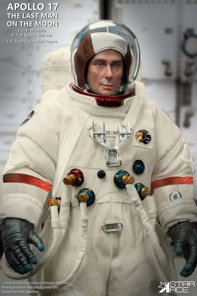 NASA Apollo 17 Action Figure 1/6 The Last Man on the Moon 30 cm - MangaShop.ro