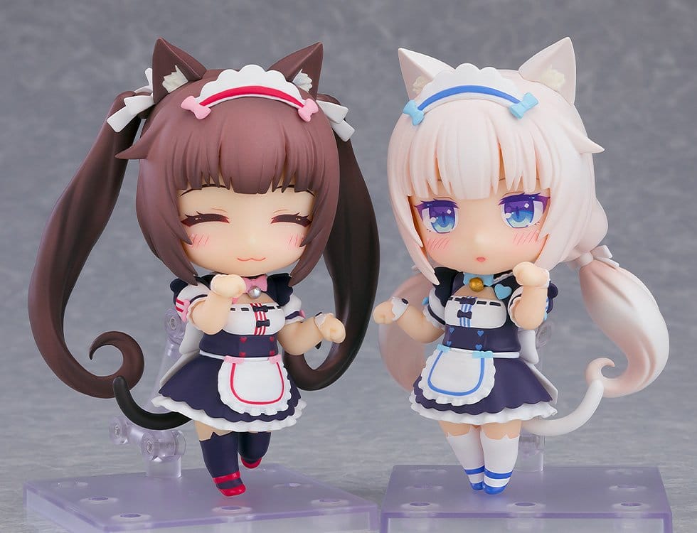 Nekopara Nendoroid Action Figure Vanilla: Sekai Connect Ver. 10 cm - MangaShop.ro
