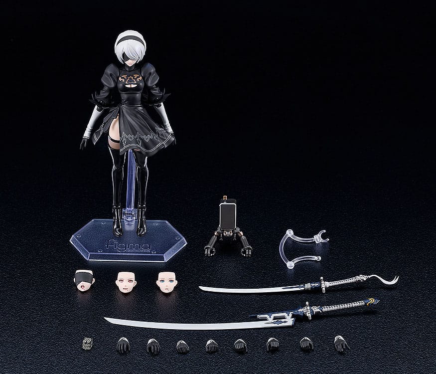 Nier:Automata Ver1.1a Figma Action Figure 2B (YoRHa No.2 Type B) 16 cm - MangaShop.ro