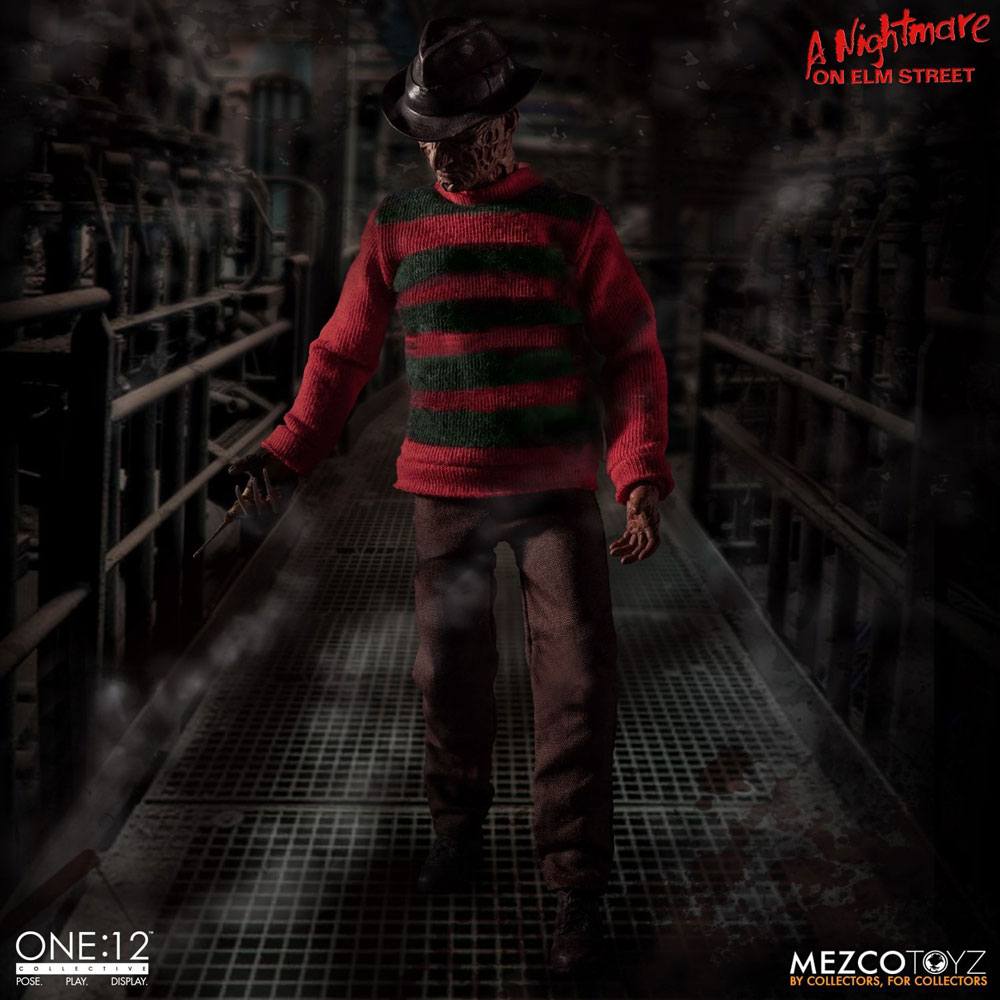Nightmare On Elm Street Action Figure 1/12 Freddy Krueger 17 cm - MangaShop.ro