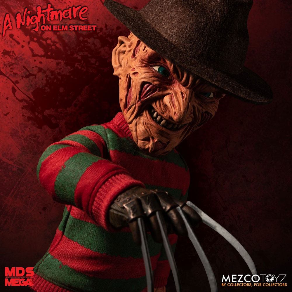 Nightmare On Elm Street Mega Scale Talking Action Figure Freddy Krueger 38 cm - MangaShop.ro