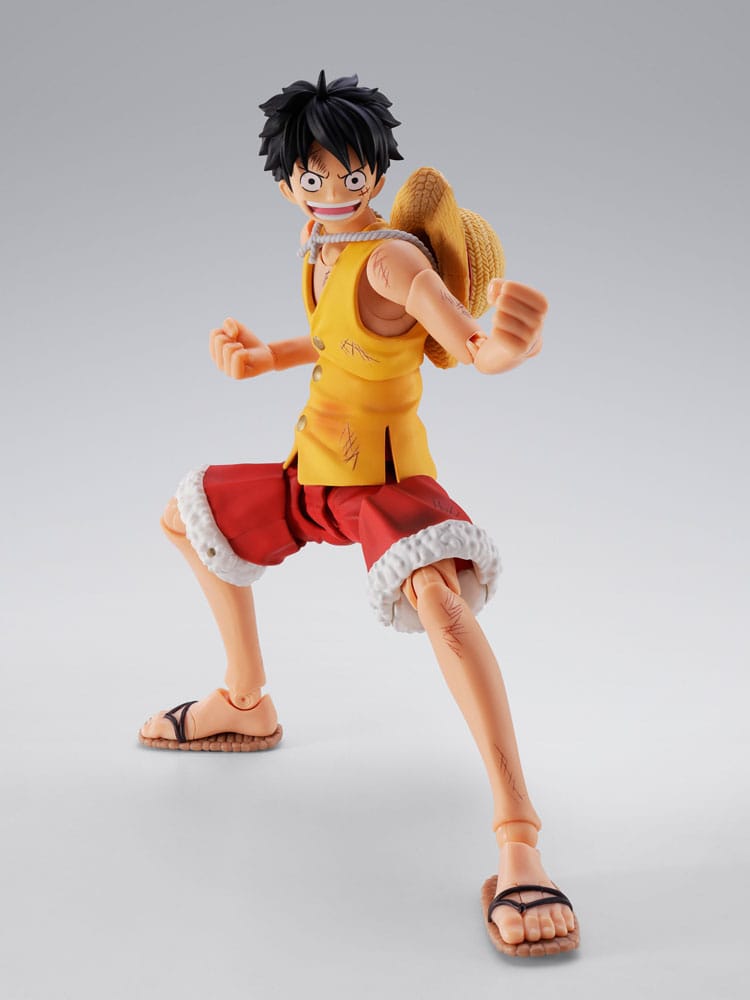One Piece S.H.Figuarts Action Figure Monkey D. Luffy Marineford 15 cm - MangaShop.ro