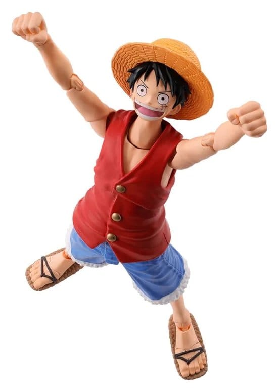 One Piece S.H.Figuarts Action Figure Monkey D. Luffy -Romance Dawn- 15 cm - MangaShop.ro