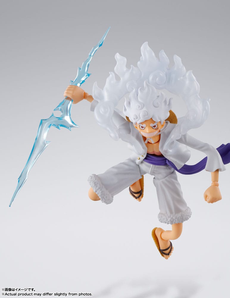 One Piece Z S.H. Figuarts Action Figure Monkey D. Luffy Gear 5 15 cm - MangaShop.ro
