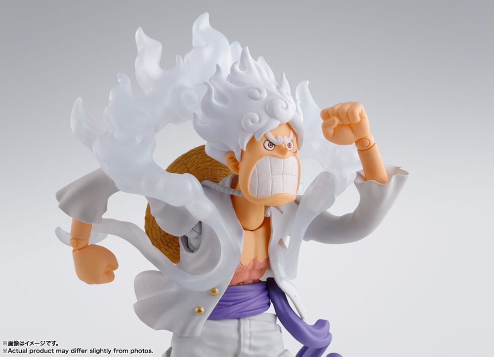 One Piece Z S.H. Figuarts Action Figure Monkey D. Luffy Gear 5 15 cm - MangaShop.ro