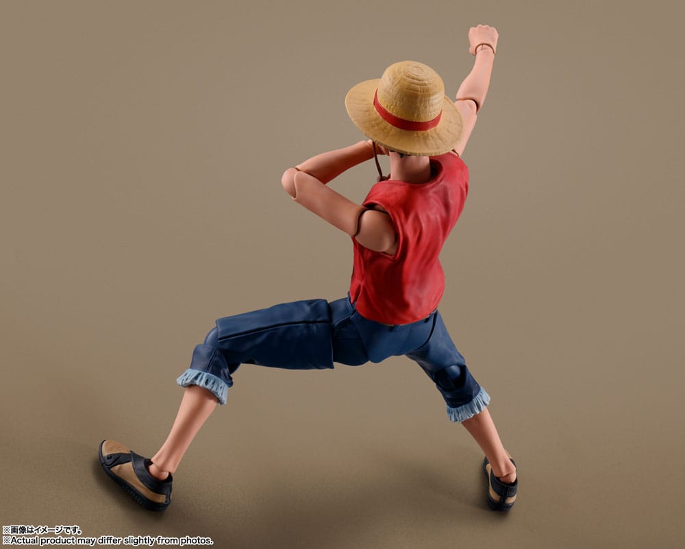 One Piece S.H. Figuarts Action Figure Monkey D. Luffy (Netflix) 14 cm - MangaShop.ro