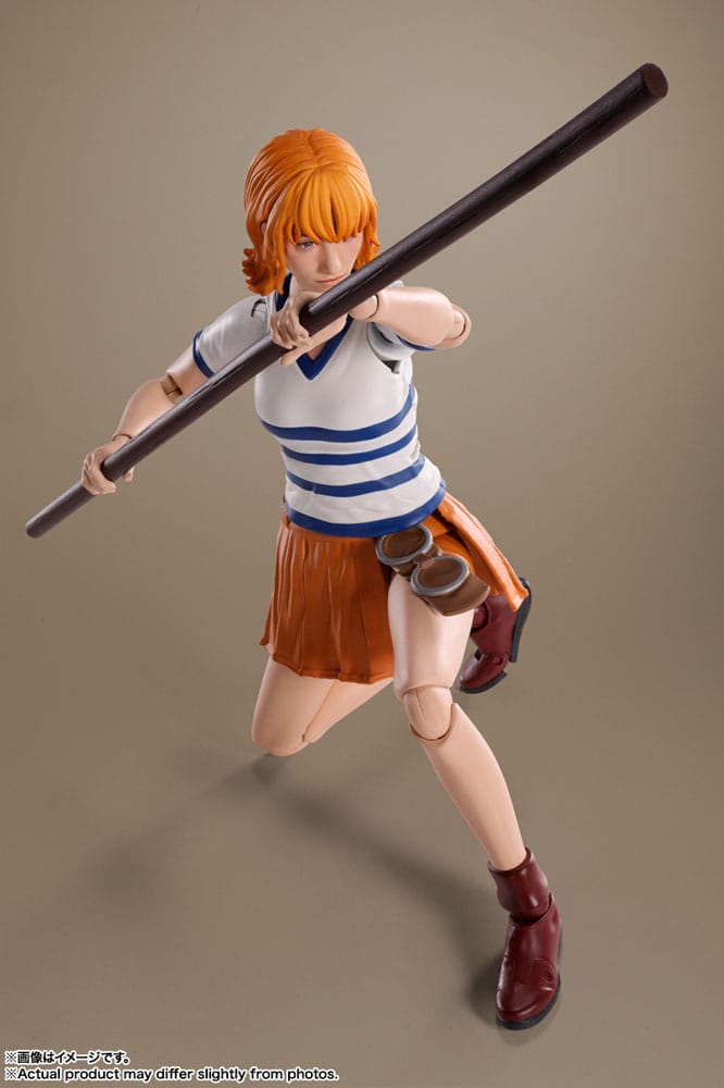 One Piece Live Acion S.H. Figuarts Action Figure Nami 15 cm - MangaShop.ro