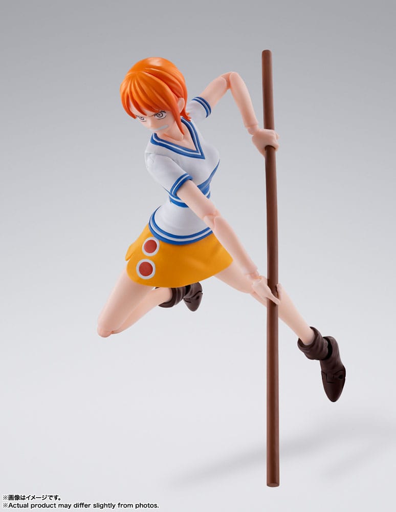 One Piece S.H. Figuarts Action Figure Nami Romance Dawn 14 cm - MangaShop.ro