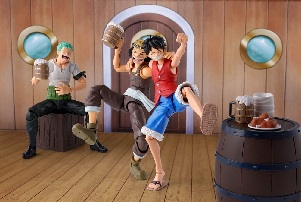 One Piece S.H. Figuarts Accessory Set The Straw Hat Crew Party Set - MangaShop.ro