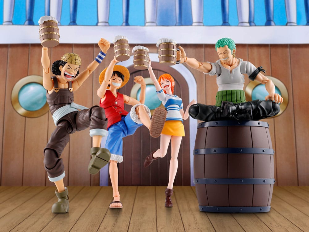 One Piece S.H. Figuarts Accessory Set The Straw Hat Crew Party Set - MangaShop.ro