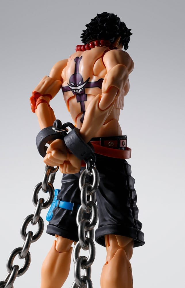 One Piece S.H. Figuarts Action Figure Portgas D. Ace -Marineford- 16 cm - MangaShop.ro